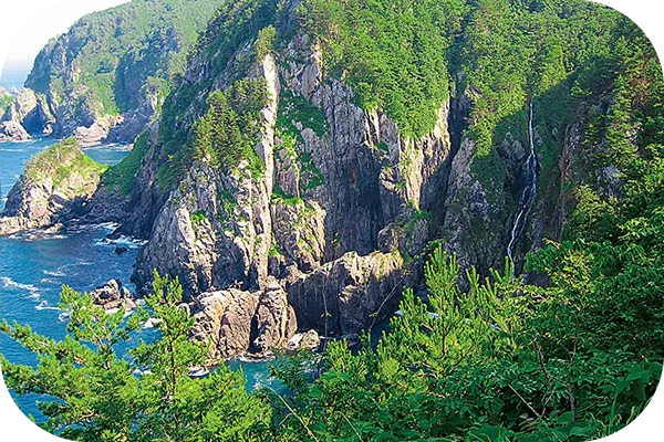 Ammoura Cliff waterfall